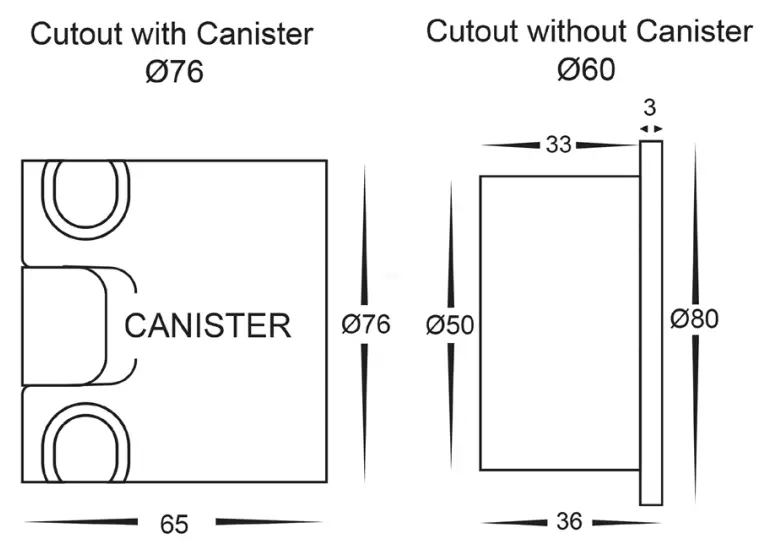 Havit HV3205 Reces Recessed Step Light - fig