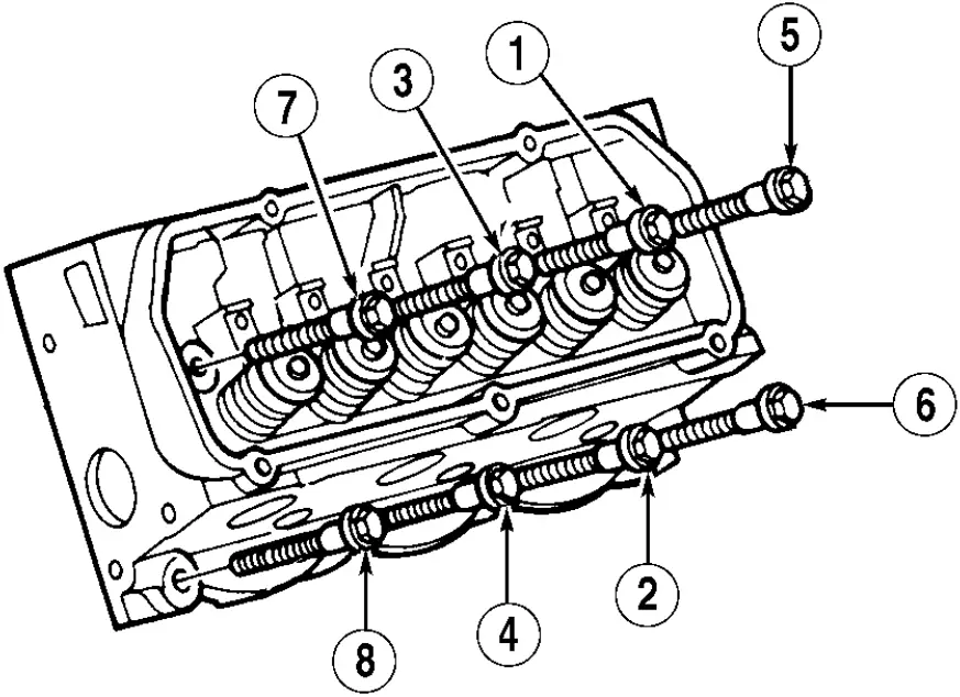 PRODEMAND Windstar cylinder head removal
