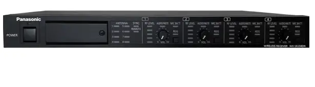 panasonic WX-ST200 Wireless Handheld Microphone - Wireless Mic Receiver 1s