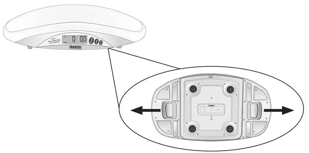 Hopkins 688330 2 In 1 Baby Scale - fig 15