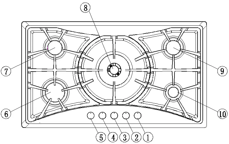 Empave GAS COOKTOP -- Figure-1