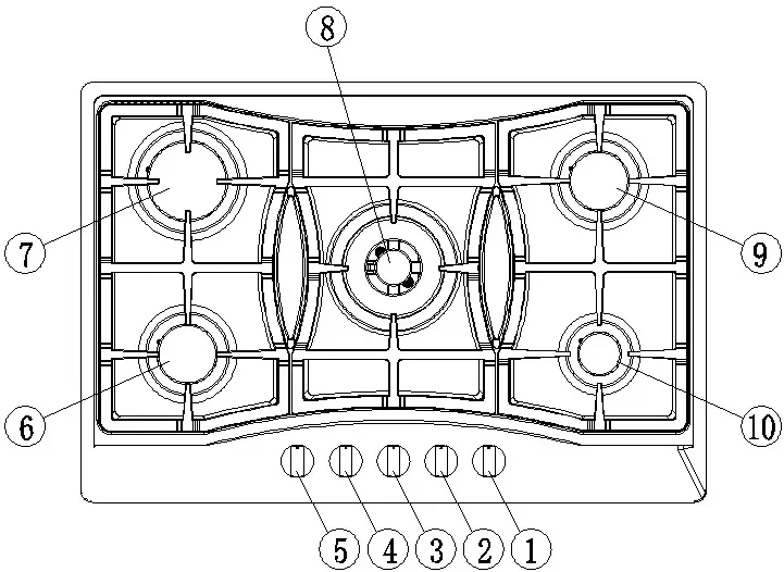 Empave GAS COOKTOP -- Figure