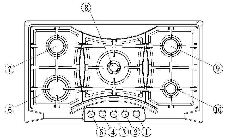Empave GAS COOKTOP -- Figure-5