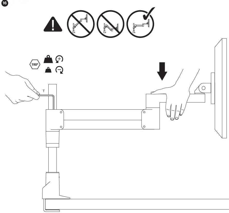 innovative STX-1000-8510 Staxx Articulating Monitor Plus Laptop Mount-15