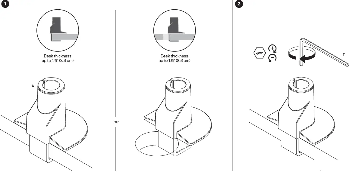innovative STX-1000-8510 Staxx Articulating Monitor Plus Laptop Mount-3