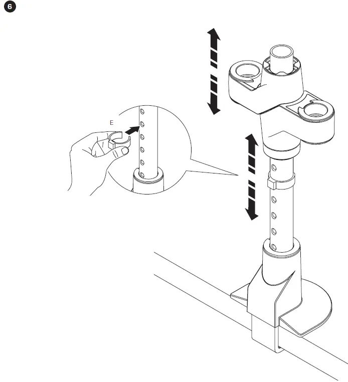 innovative STX-1000-8510 Staxx Articulating Monitor Plus Laptop Mount-8