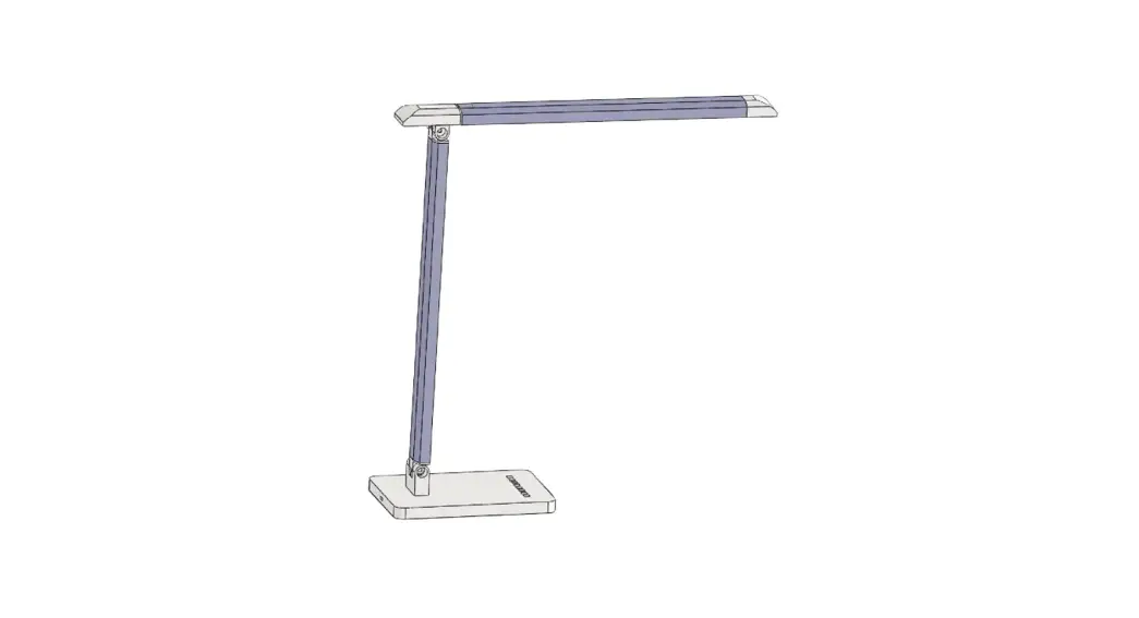Dongguan Luxmann Technology Ck-w04a-001 Foldable And Dimmable Desk Lamp User Manual