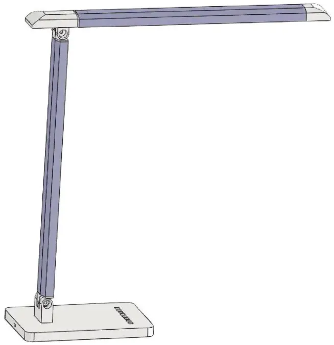 Dongguan Luxmann Technology CK W04A 001 Foldable and Dimmable Desk Lamp