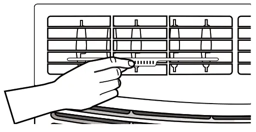 GE APPLIANCES AHV05 BTU Mechanical Window Air Conditioner - Air Direction