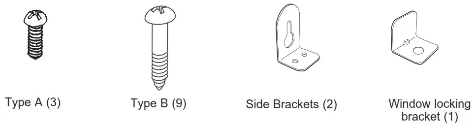 GE APPLIANCES AHV05 BTU Mechanical Window Air Conditioner - PARTS INCLUDED1