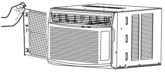 GE APPLIANCES AHV05 BTU Mechanical Window Air Conditioner - conditioner