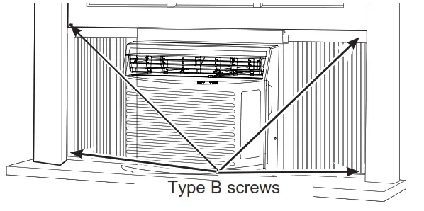 GE APPLIANCES AHV05 BTU Mechanical Window Air Conditioner - slightly