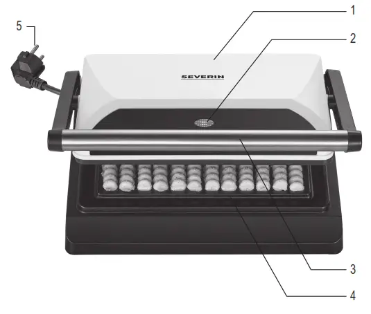 SEVERIN WA 2114 Waffle Fries Maker - overview