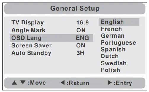 DENVER MTW 984 DVD Player Screen - fig 16