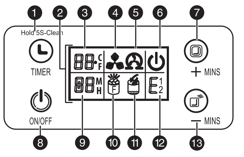 INSIGNIA NS-IMC44S3 44 lb Clear Ice Maker - fig 1