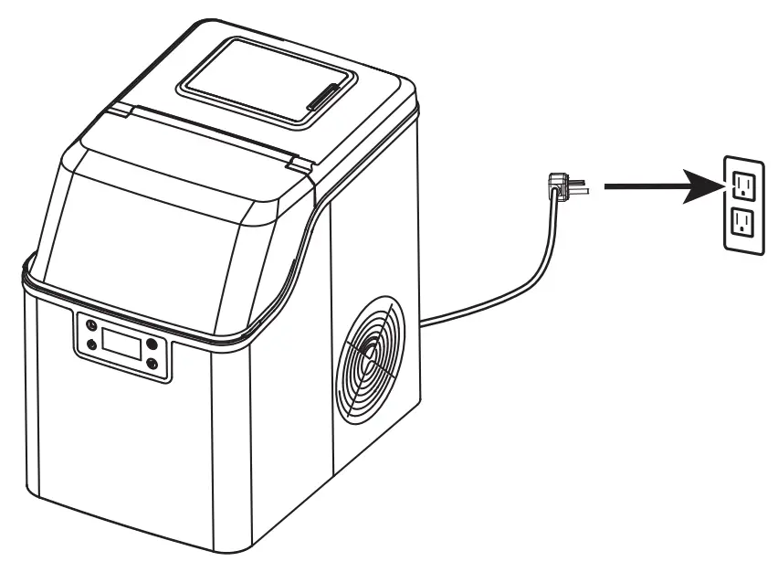 INSIGNIA NS-IMC44S3 44 lb Clear Ice Maker - fig 4