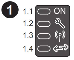 Schneider Electric HU250 Control and Communication Unit -Power supply 1