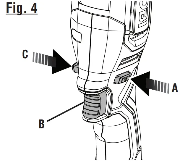 RYOBI PCL445 ONE 18V Cordless 4 1 2 Inch Angle Grinder - fig 3