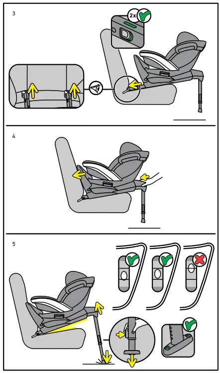 BeSafe iZi Twist Rotation Car Seat for Toddlers - BeSafe iZi Twist Rotation Car Seat for Toddlers - FIG4