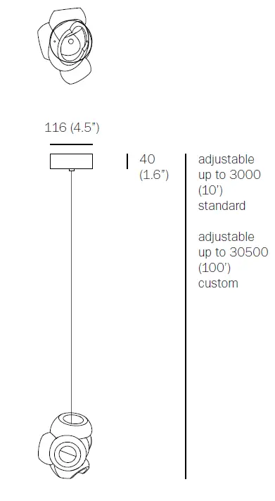BOCCI 100.1 Suspended Lights fig 1