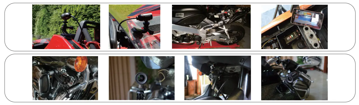 INNOVV C5 WiFi Full HD Remote Lens Motorcycle Camera System - Figure 2