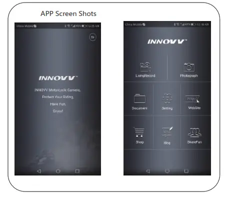 INNOVV C5 WiFi Full HD Remote Lens Motorcycle Camera System - Figure 6