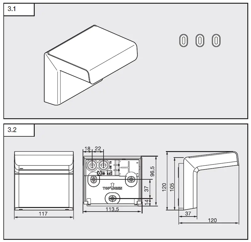 steinel iHF 3D Motion Detector 1