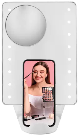 CONAIR BE05TSM LED Hollywood Lighted Social Media Mirror