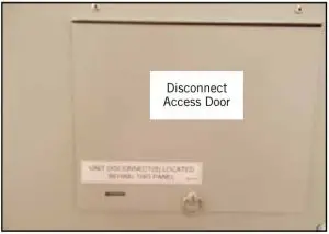FIG 1 Disconnect Power