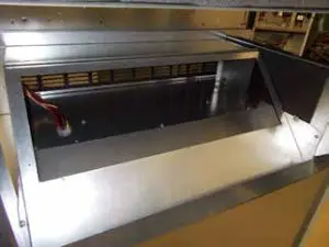 FIG 5 Exhaust After Blank Off Plate is Removed