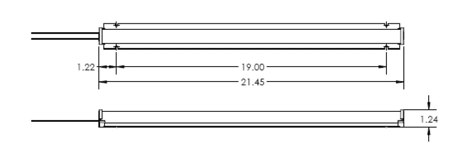 universal douglays LRL12-15L840-750C 2 Feet LED Lensed Module 2