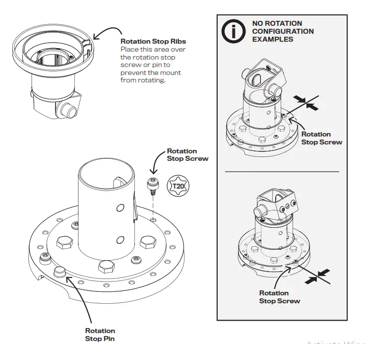 Innovative Design Works PTS046200M Equinox 6200m Payment Terminal Stand - fig6