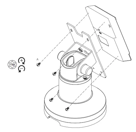 Innovative Design Works PTS046200M Equinox 6200m Payment Terminal Stand - fig9