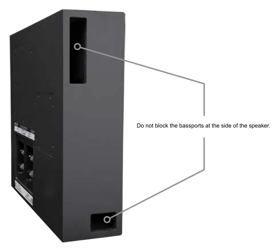 APart SUBLIME-W Wall acoustics - Bass ports