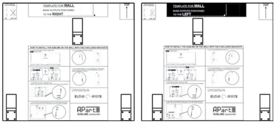 APart SUBLIME-W Wall acoustics - Wall template