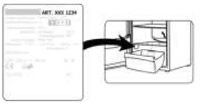 SEVERIN RGK 8900 Series Fridge Freezer - Details for After-Sales Service