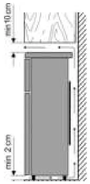 SEVERIN RGK 8900 Series Fridge Freezer - Ventilation