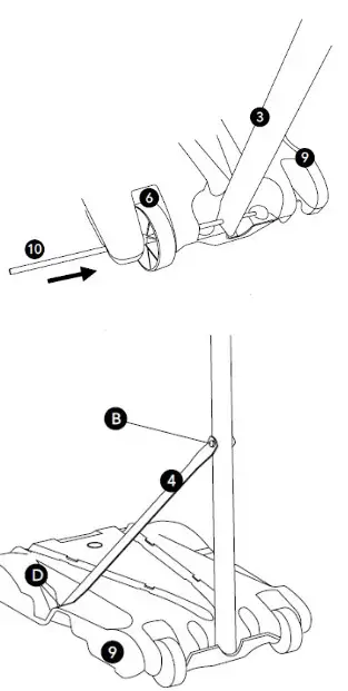 NORDIC Games 7402157A Basketball Basic Stand - FIG 3