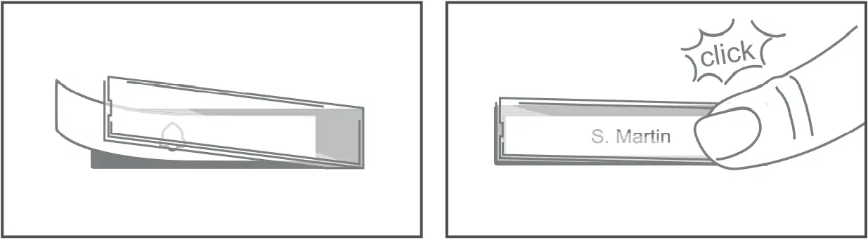 D2101V - CHANGING THE LABEL 2