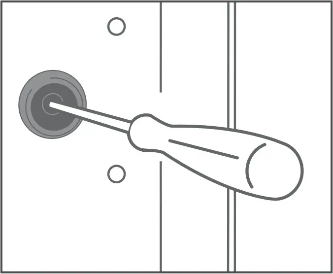 D2101V - Mounting the surface-mounted housing 2