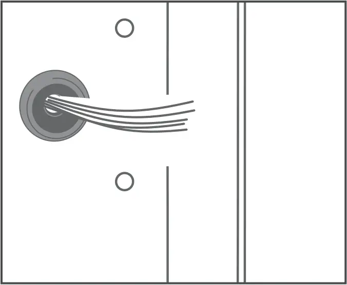 D2101V - Mounting the surface-mounted housing 3