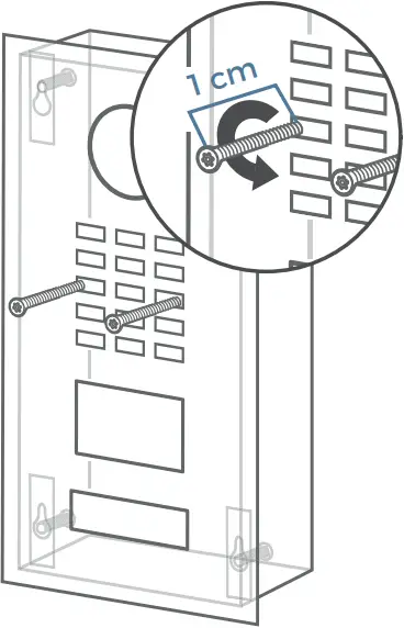 D2101V - REMOVING THE FRONT PLATE 1
