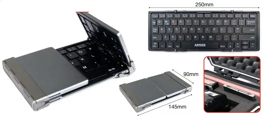 SHARKEYE IBEX IBMCWA Mobile Computerised Wheel Aligner - folding keyboard 1