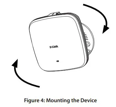 D-Link DAP-X2810 Nuclias Connect AX1800 Access Point Installation Guide - Figure 4