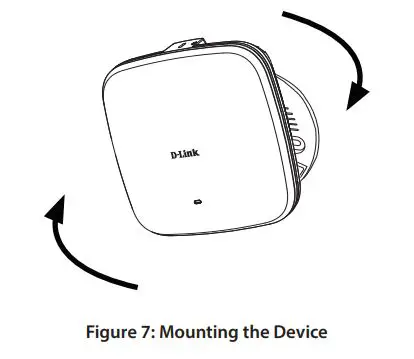 D-Link DAP-X2810 Nuclias Connect AX1800 Access Point Installation Guide - Figure 7