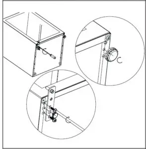 Mount the lower suspension