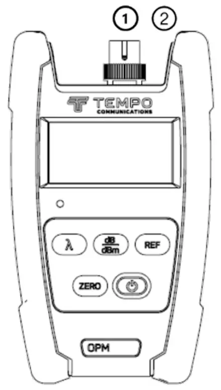 TEMPO COMMUNICATIONS OPM5XX Optical Power Meter