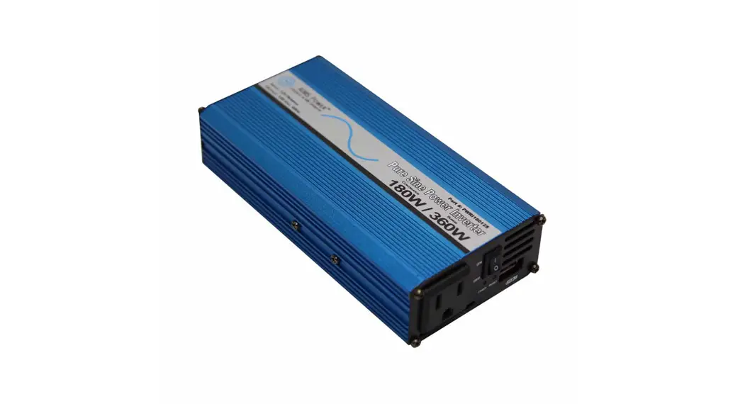 Aims Pwri18012s Dc To Ac Pure Sine Power Inverter Instruction Manual