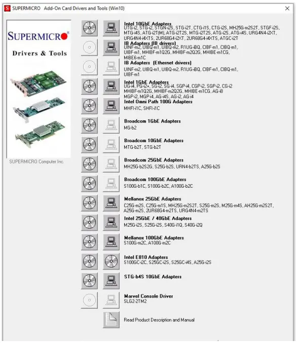 Installing Drivers for Windows