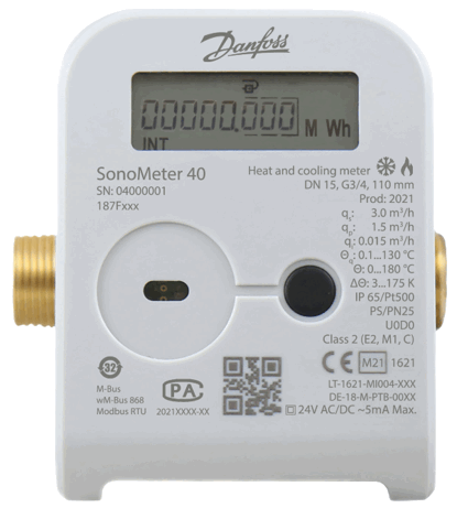 Danfoss SonoMeter 40 Controller Ultrasonic Energy Meter